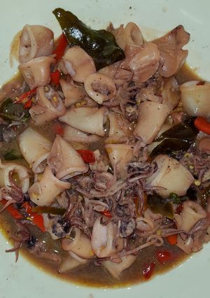 Foto resep Tumis Cumi simpel dan mudah