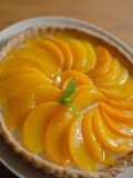 Easy Macrobiotic Peach Tart