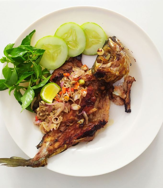 Foto resep Ikan Bakar sambal matah