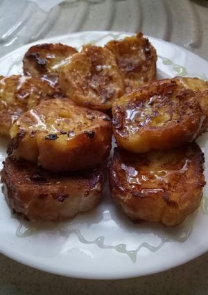 صورة لوصفة خبز بالبيض للحليب(🍞 pain perdue