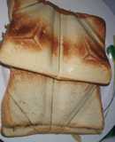 Toasted corned beef bread #teamabuja