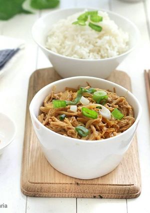 Foto resep Ayam Suwir Teriyaki