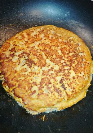 Una foto de Tortilla de atún y verduras!