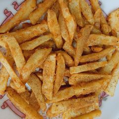 A picture of French fries Pakora.
