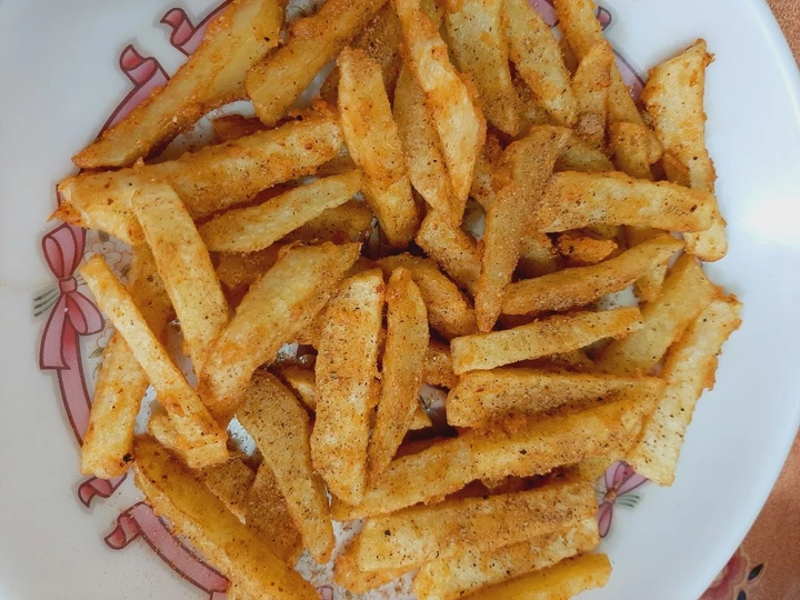 Recipe French fries Pakora the Awesome  Appealing