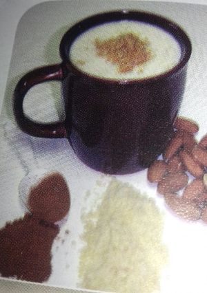 صورة لوصفة قهوة اللوز