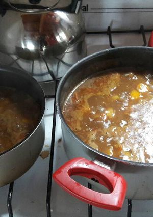 Una foto de Guiso de lentejas con jamón ahumado