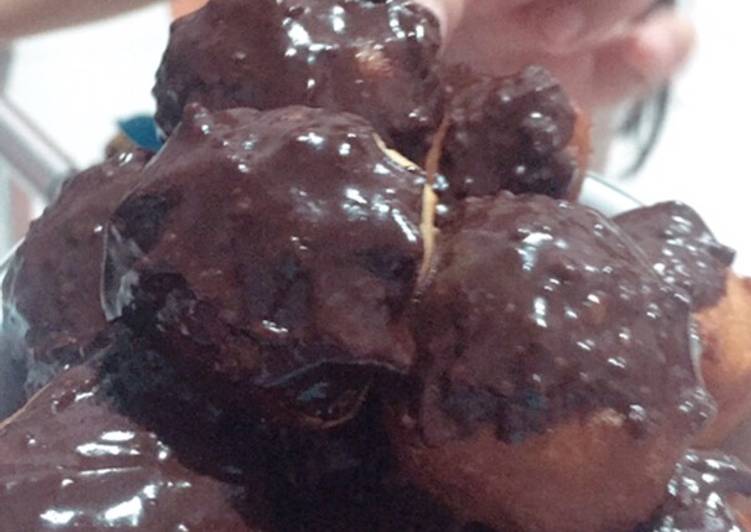 Donat korea lembut, tanpa mentega dan tanpa telur