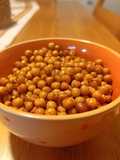 Snacks saludable de garbanzos