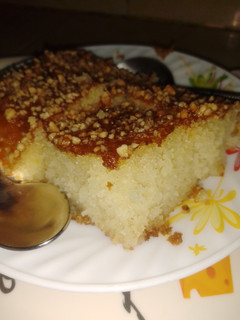 صورة لوصفة بسبوسة
