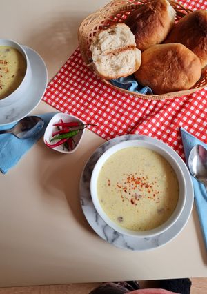 O poză a rețetei Ciorbă de miel cu paste și iaurt🧿.