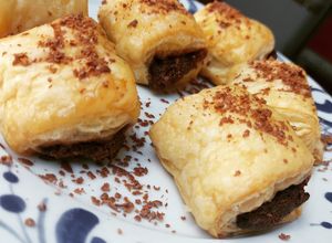 Una foto de Mini napolitanas de chocolate