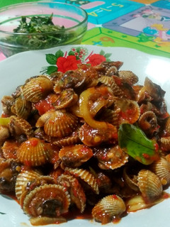Foto resep Kerang Dara Saus Padang