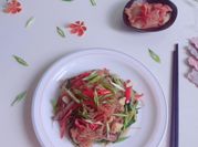 Gambar japchae restoran