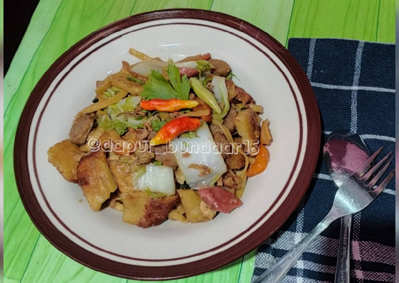 Bakmi capcay goreng