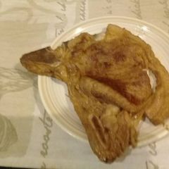 A picture of T bone steak.