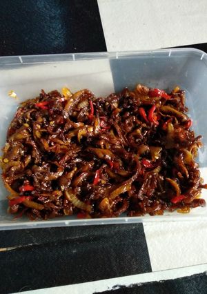Foto resep Jamur Tiram Kecap Pedas ala Enyot