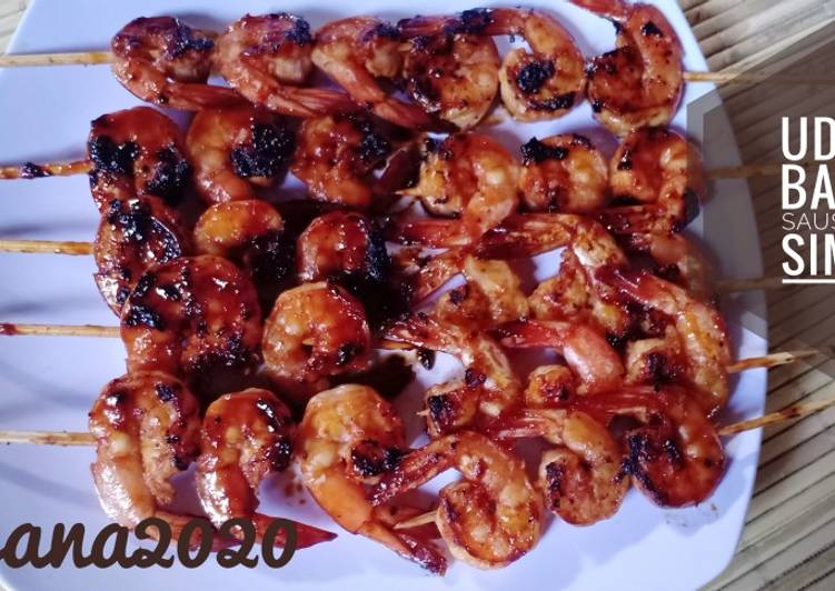 Udang Bakar Saus Madu Simple