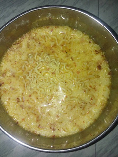 Foto resep Mi instan kuah susu