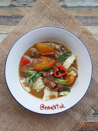 Cara Gampang Membuat Resep Tongseng Kambing ala Warung Sate (3 bumbu saja) yang Bisa Manjain Lidah Anti Ribet, Uenak Banget