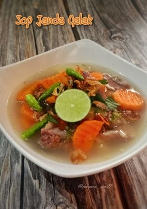 Foto resep Sop Janda Galak
