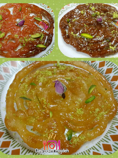 عکسی از دستور زولبیا بدون گلوکز