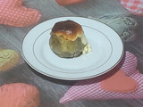 Alcachofas rellenas de gambas con gratinado de alioli suave