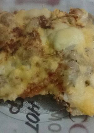 Una foto de Moussaka (lasagna de berenjenas)🍆