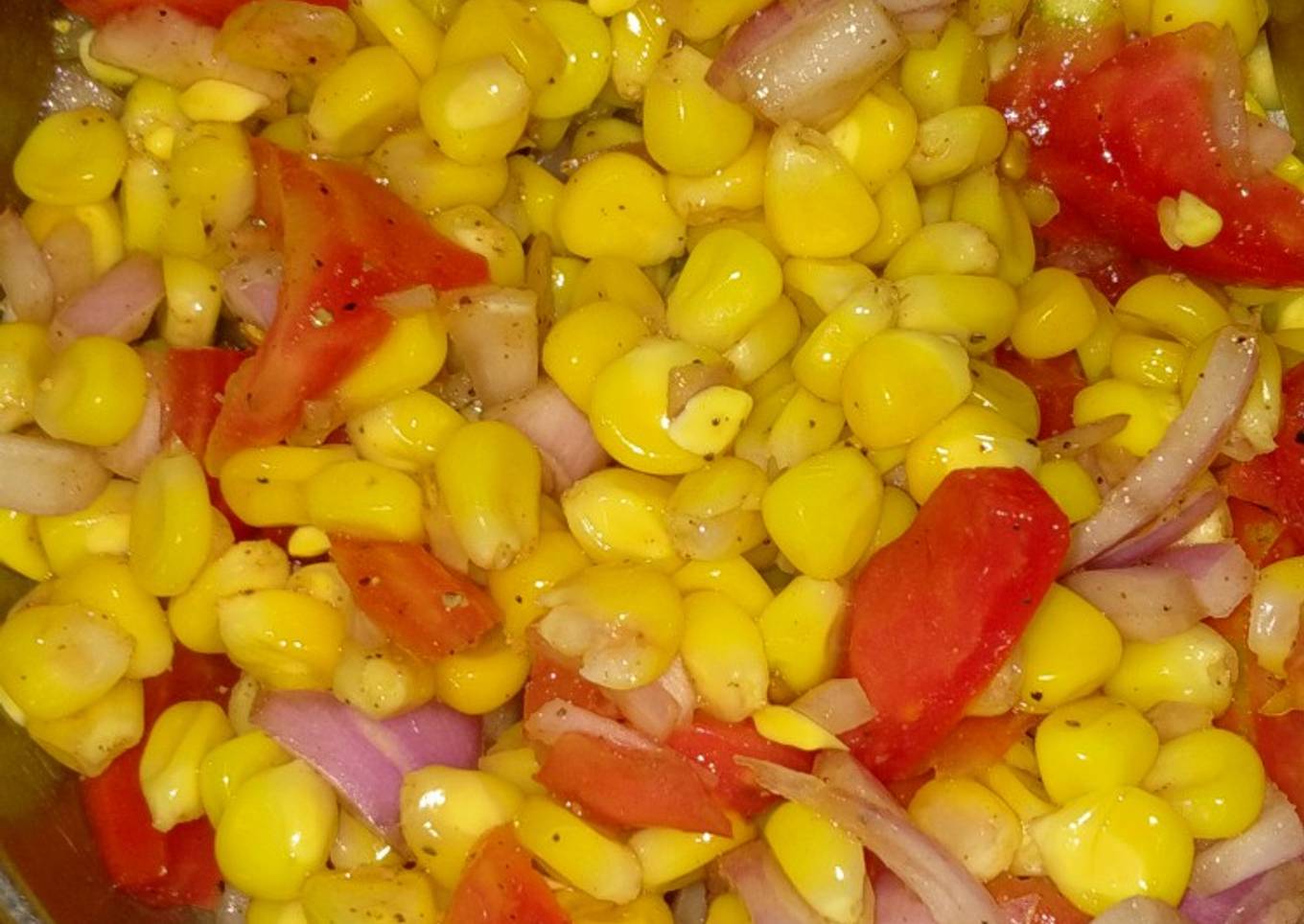 Sweet corn salad