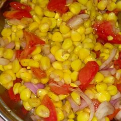 Sweet corn salad A picture of Sweet corn salad.
