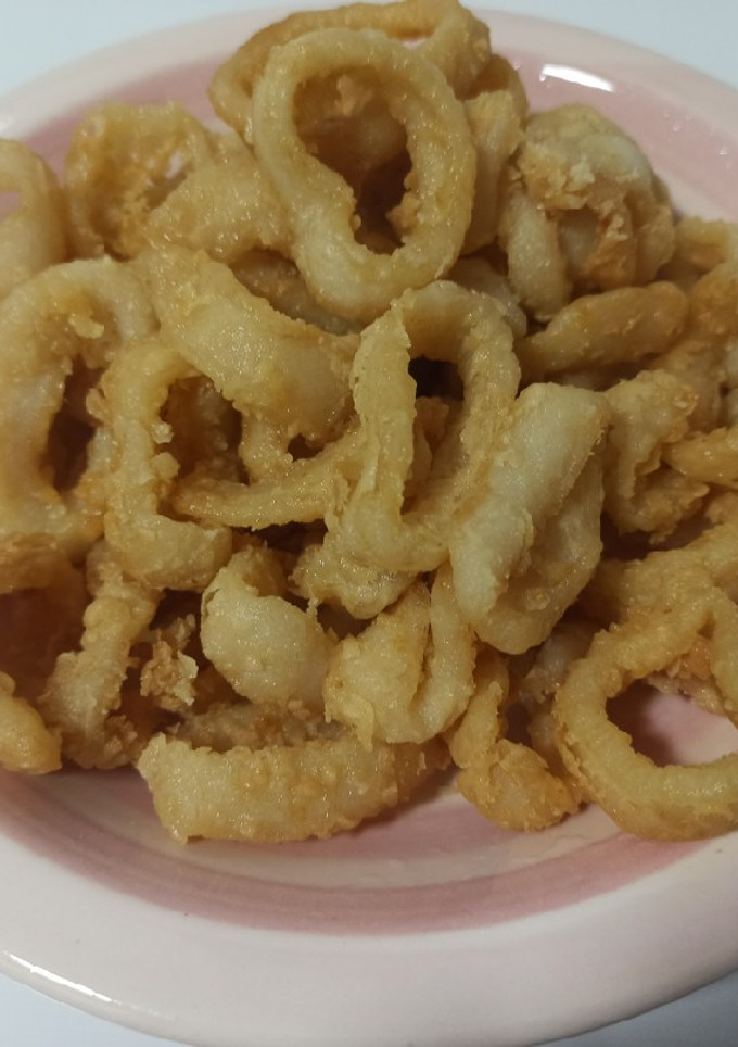 Una foto de Calamares fritos