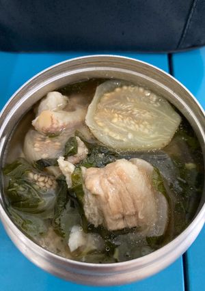 Hình của món Canh cà pháo.