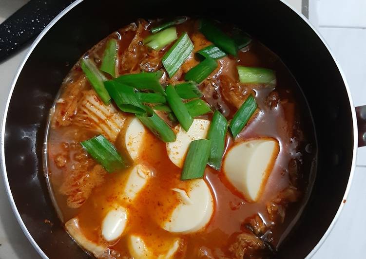 Kimchi jjigae modifikasi