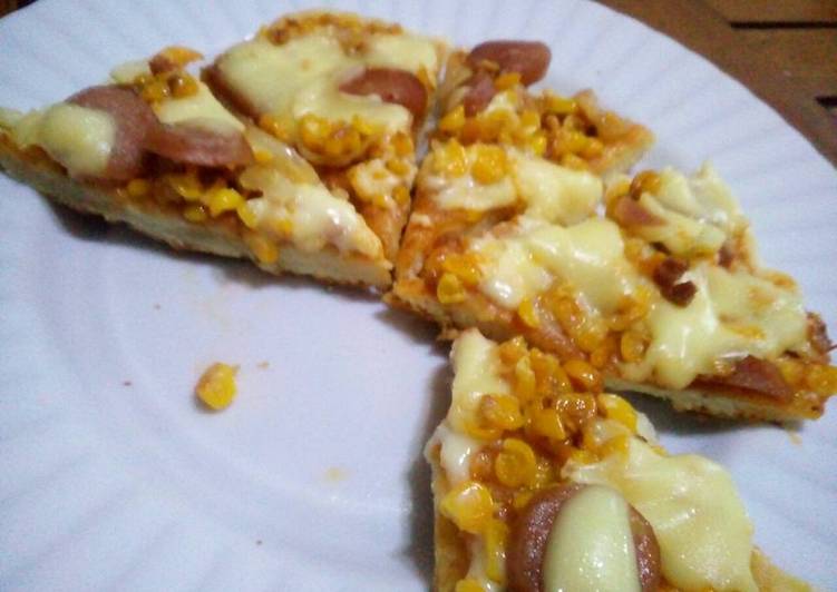  Resep  Pizza  Teflon  simple anti gagal oleh Mama Tugek Cahya 