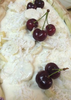 Una foto de Plátanos con Crema