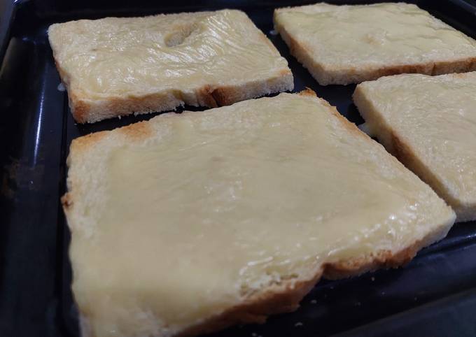 Cara Bikin Milk cheese toast Simpel