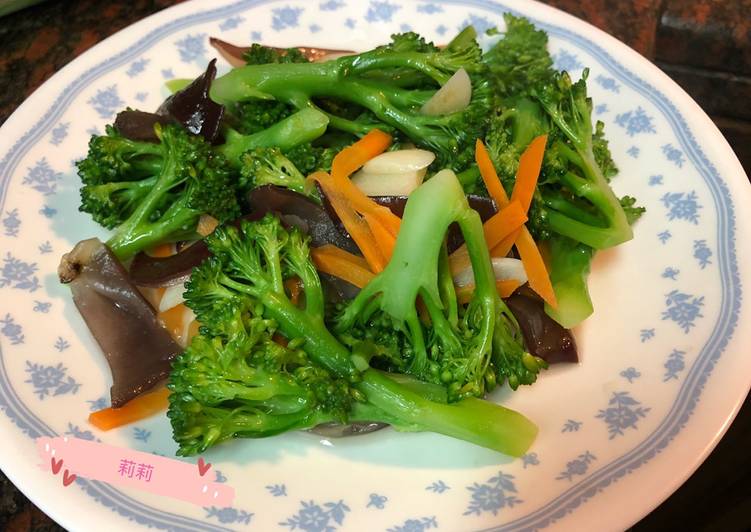 Resep Tumis brokoli 炒花椰菜🥦 Anti Gagal