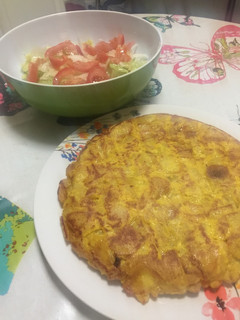 Una foto de Tortilla española con cebolla