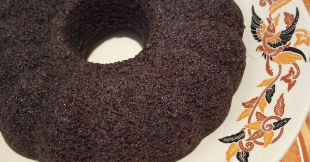 Resep Bolu Ketan Hitam Panggang 4 Telur / Cara Membuat ...