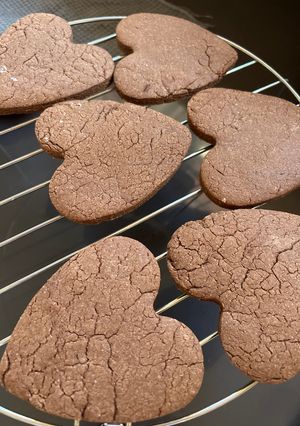 Una foto de Galletitas estilo brownie súper fácil
