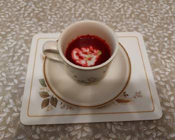 Ready to Serve Vegan Beetroot and Butternut Squash Soup Delicious