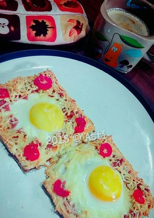 Foto resep Bread egg toast
