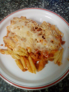 Una foto de Macarrones al horno