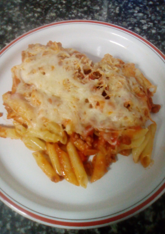Una foto de Macarrones al horno