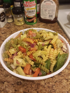 A picture of LadyIncognito's Pasta Salad.
