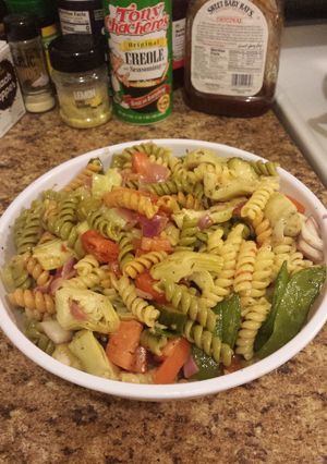 A picture of LadyIncognito's Pasta Salad.