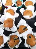 Muffins de arándanos