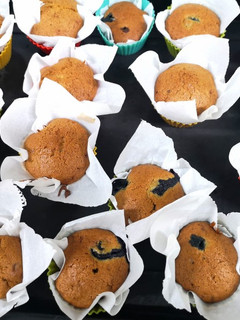 Una foto de Muffins de arándanos