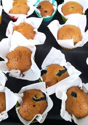 Una foto de Muffins de arándanos