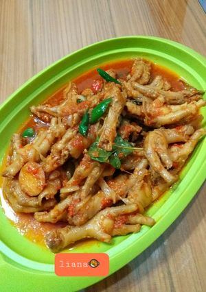 Foto resep Ceker Mercon (Presto)